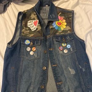 Custom Denim Vest